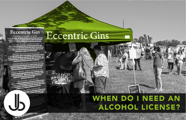 How to tell if you need an alcohol licence